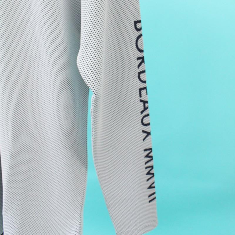 CLUNK（クランク） ゴルフウェア メンズ ハーフジップポロシャツ 長袖