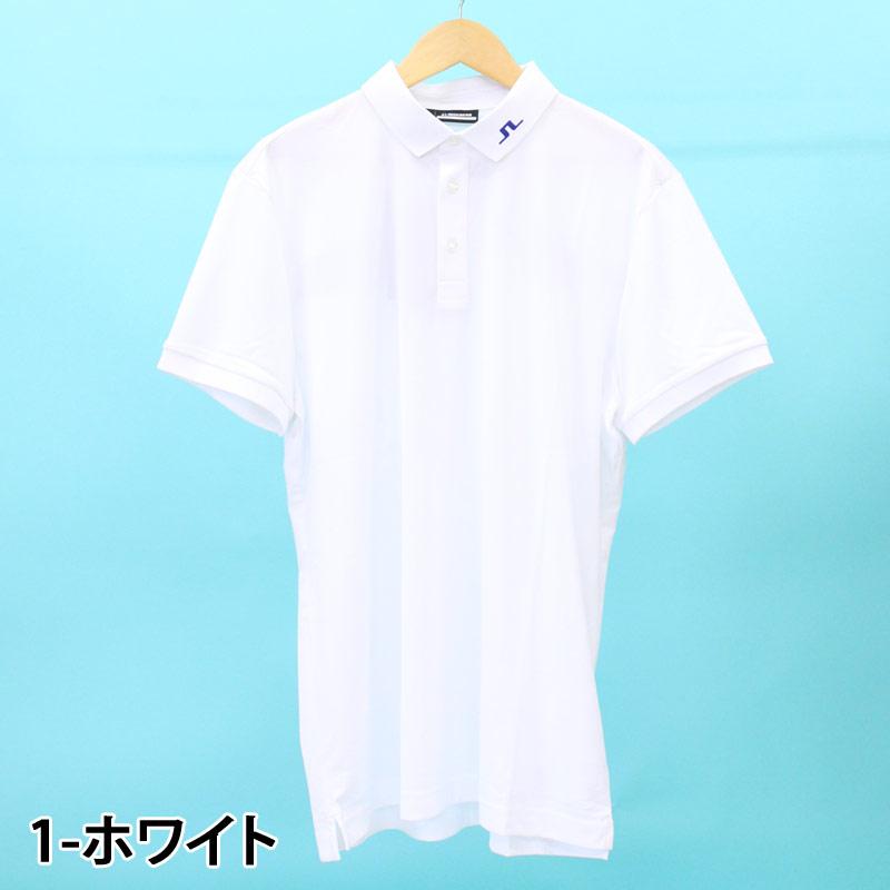 J.LINDEBERG ジェイリンドバーグ 半袖 ポロシャツ L ホワイト J.LINDEBERG（ジェイリンドバーグ） ポロシャツ 「J.LINDEBERG/GOLF