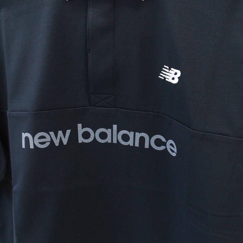 New Balance ゴルフ　ブラック ロゴ　ニットポロシャツ　サイズ5 ハーフスリーブ ニット ポロシャツ (MENS) | new balance golf