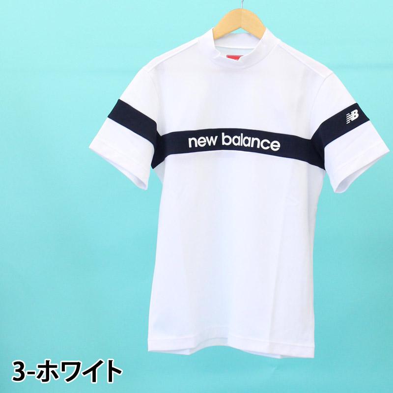 【新品】ニューバランスモックネック半袖Tメンズゴルフウェア半袖シャツホワイトM 楽天市場】ニューバランス ゴルフ 半袖 モックネックシャツ