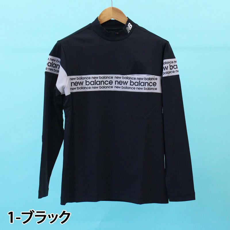 【完売品】ニューバランスゴルフ　フロントロゴ　モックネック長袖　L New Balance Golf GOLF ニューバランスゴルフ ゴルフウェア