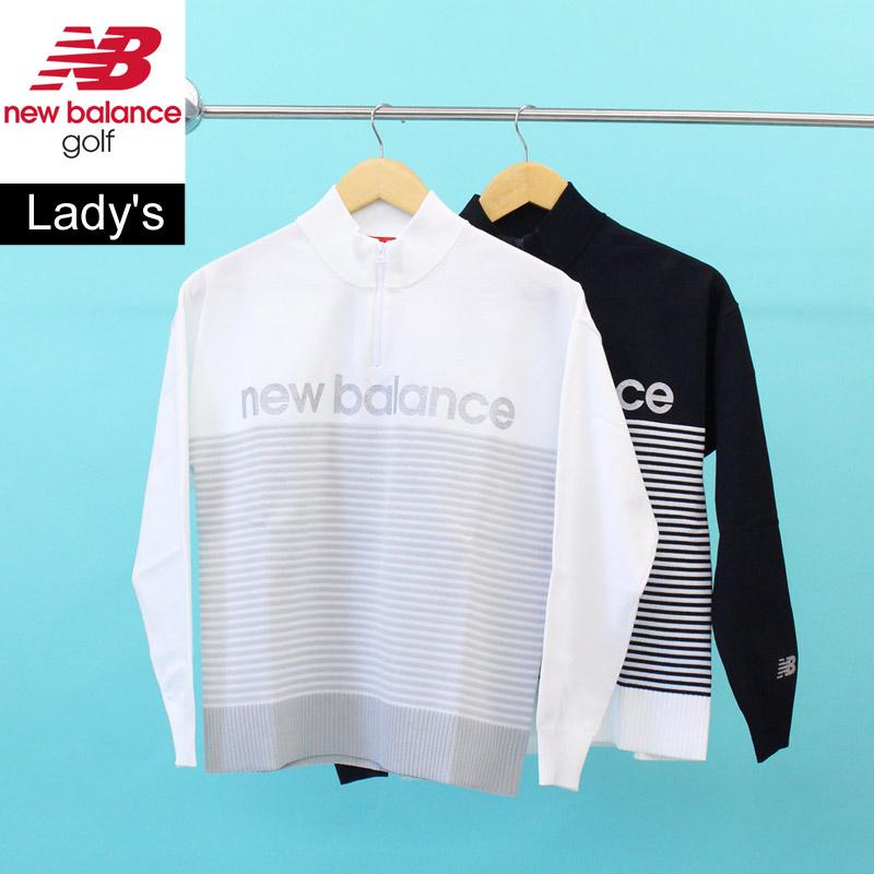ニューバランス ゴルフ レディース ハーフジップス ニット New Balance Golf（ニューバランスゴルフ） ゴルフウェア レディース