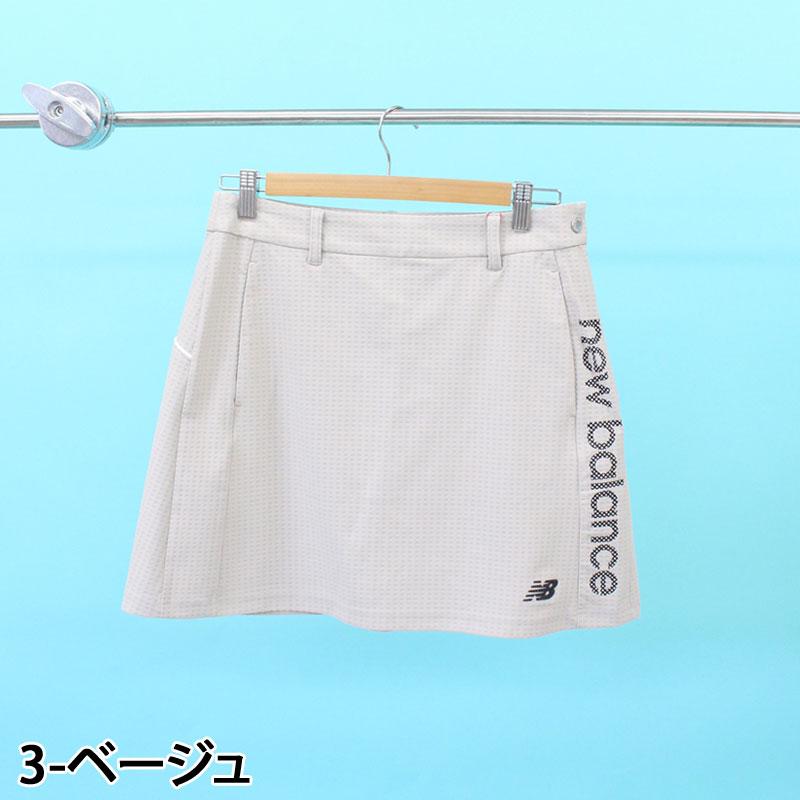New Balance GOLF ニューバランスゴルフ ゴルフウェア ゴルフスカート レディース ストレッチ ジャガードジャージー ブランド おしゃれ 春夏の画像