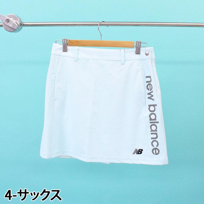 New Balance GOLF ニューバランスゴルフ ゴルフウェア ゴルフスカート レディース ストレッチ ジャガードジャージー ブランド おしゃれ 春夏の画像