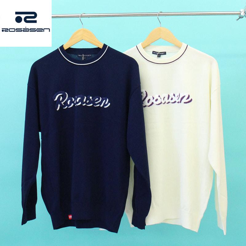 ロサーセン ロゴ入り セーター ロサーセン ロゴ入り セーター Rosasen ロサーセン ゴルフウェア