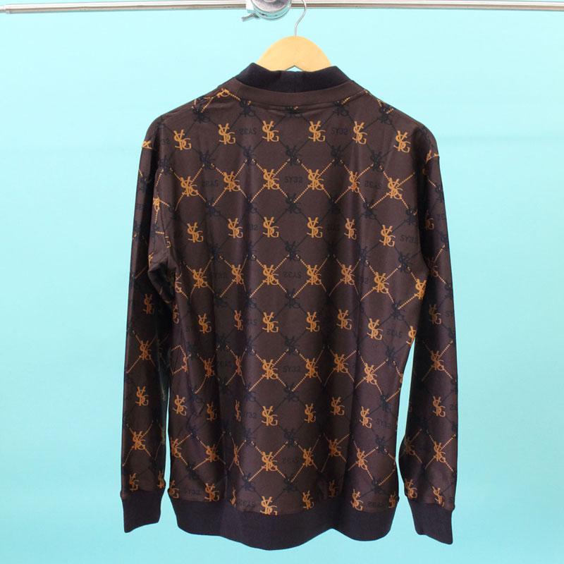 SY32 by SWEET YEARS モックネック　ゴルフウェア　XL SY32 by SWEET YEARS ゴルフウェア メンズ モックネックシャツ