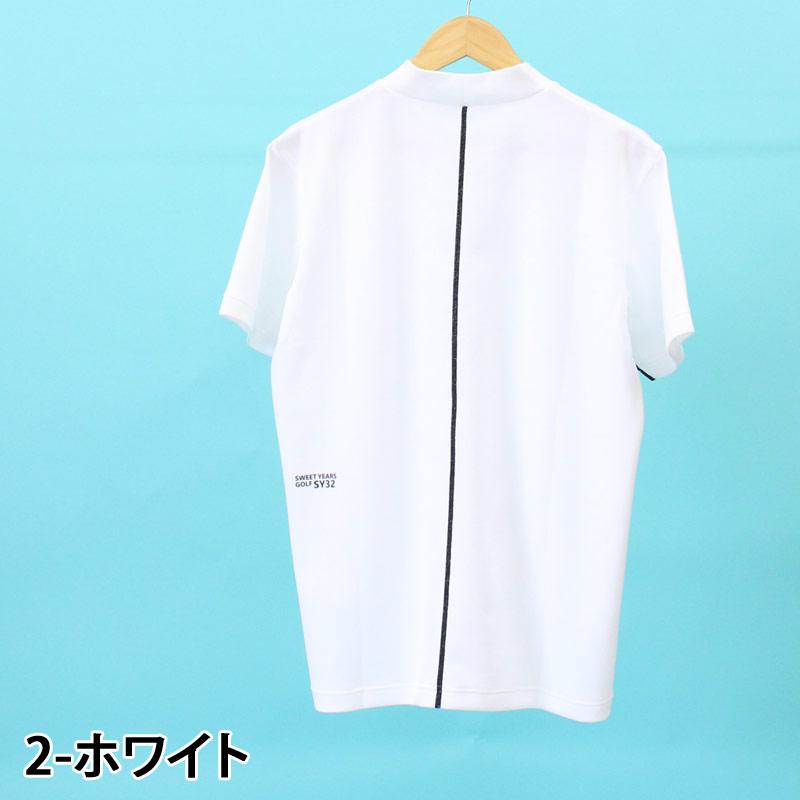 SY32 by SWEET YEARS 半袖 ハイネック モックネック　メンズ SY32 by SWEET YEARS GOLF ゴルフウェア メンズ モックネック