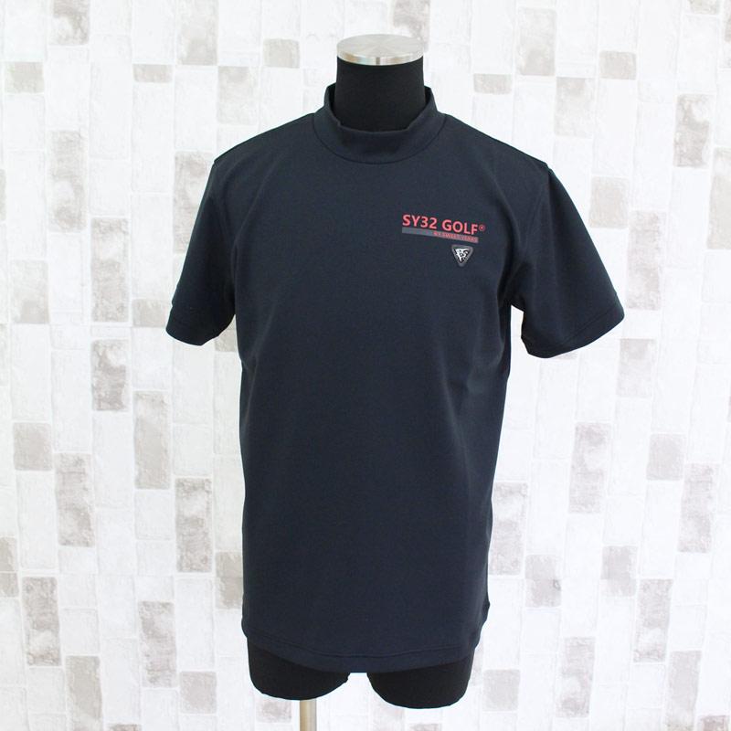 SY32 by SWEET YEARS 半袖 ハイネック モックネック　メンズ SY32 by SWEET YEARS GOLF ゴルフウェア メンズ モックネック