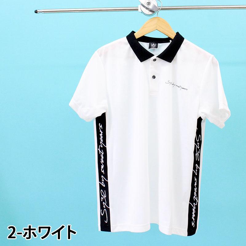 SY32 by SWEET YEARS ゴルフ 半袖 ポロシャツ ホワイト 6L SY32 by SWEET YEARS GOLF ゴルフウェア メンズ ポロシャツ