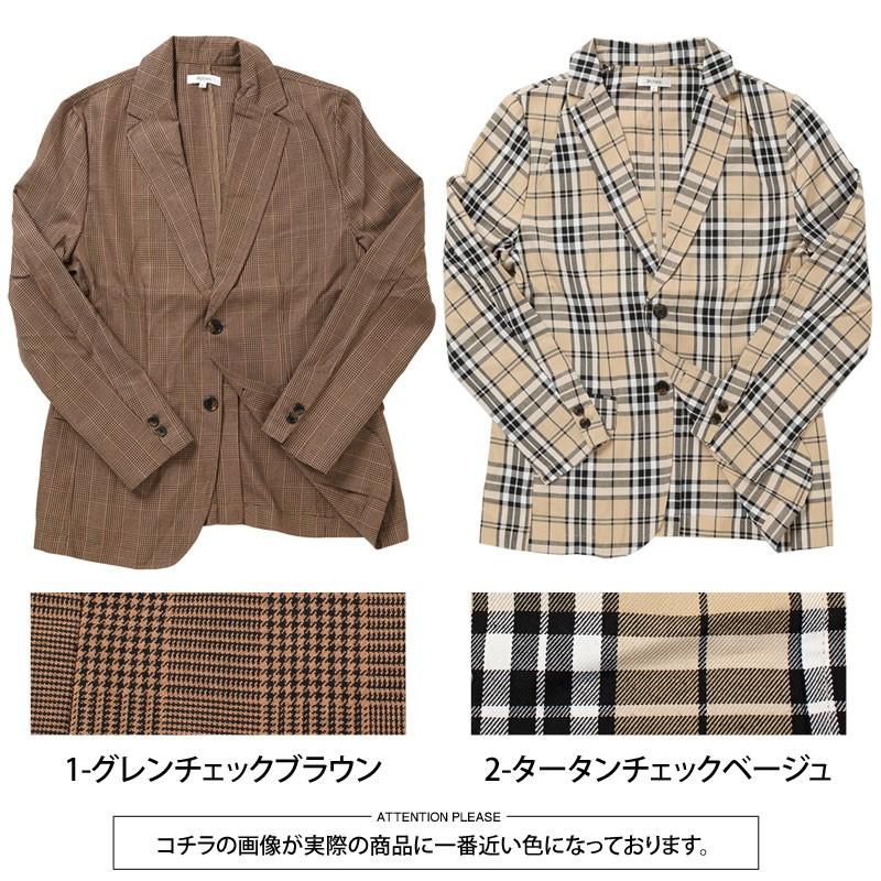 テーラードジャケット メンズ ジャケット タータンチェック