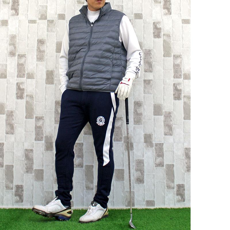 CPG GOLF シームレスダウンベスト メンズ サイズL シームレス