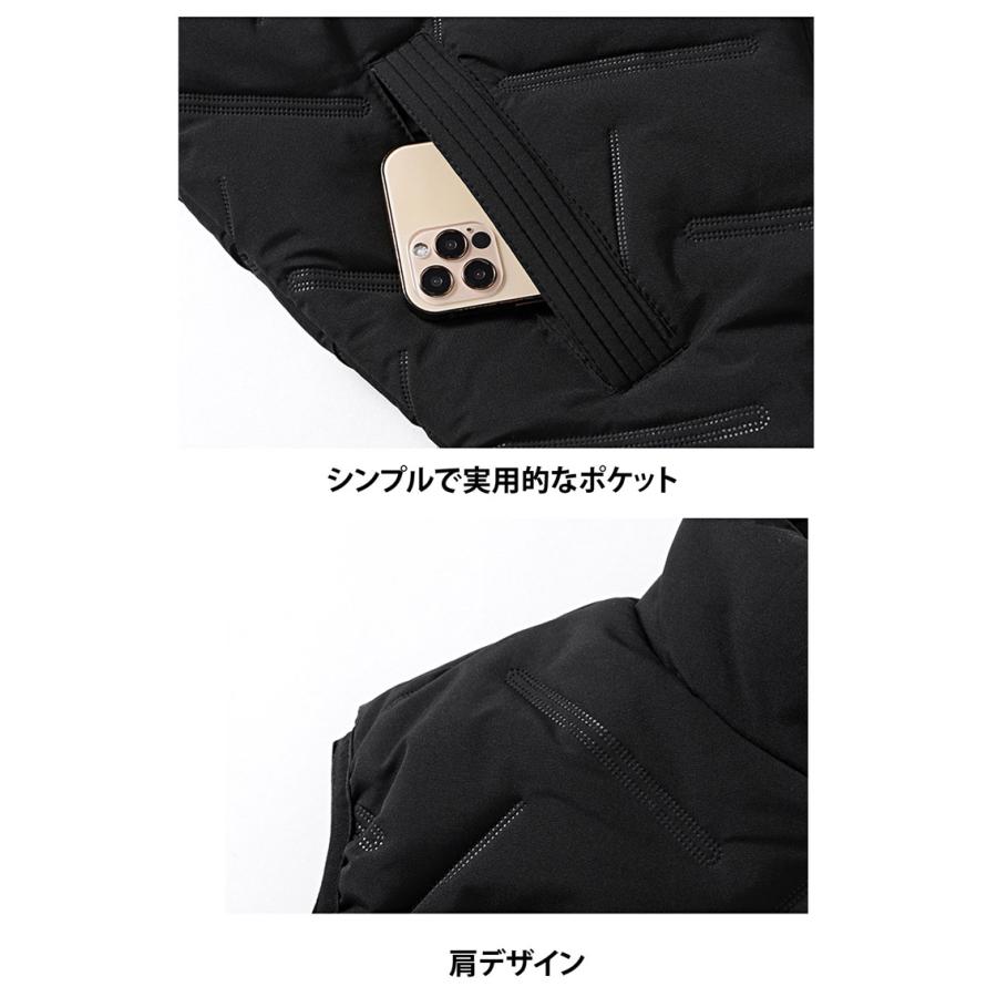 ゴルフ 中綿ベスト メンズ ゴルフウェア ジャケット アウター ブルゾン