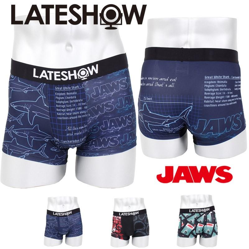 メンズボクサーパンツ Jaws ジョーズ Lateshow レイトショー 男性用下着 水着インナー メンズインナー エステル素材 ストレッチ素材 総柄 Komono 31 Inase Casualinase カジュアルイナセ 通販 Yahoo ショッピング