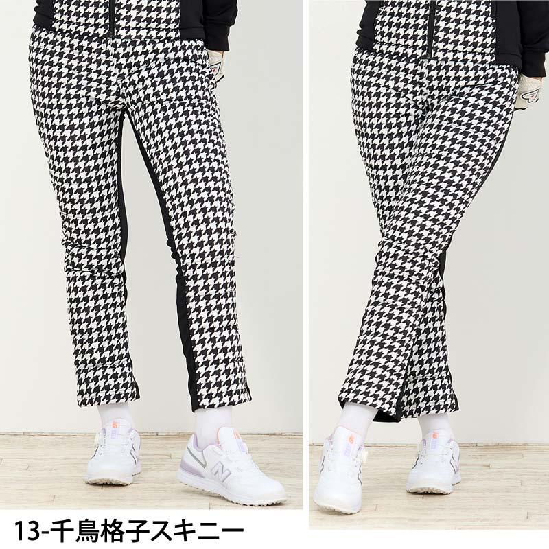 ダウンパンツ レディース ゴルフパンツ 暖裏起毛 ゴルフウェア