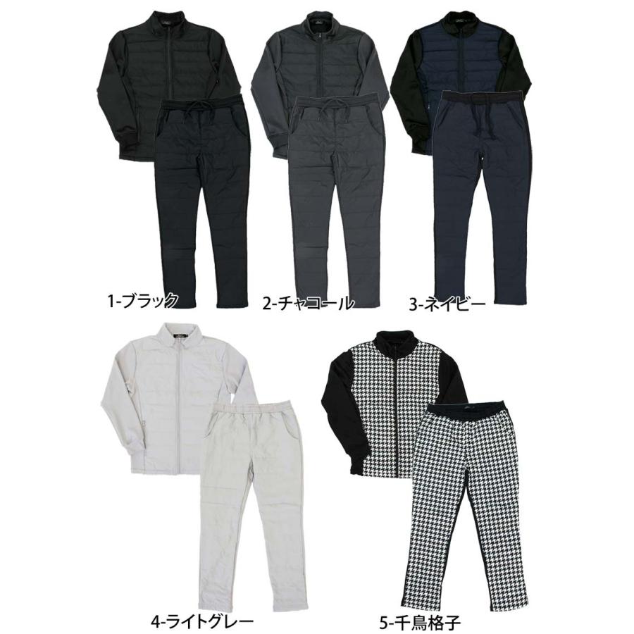 ゴルフウェア レディース ダウン上下セットアップ ダウンジャケット