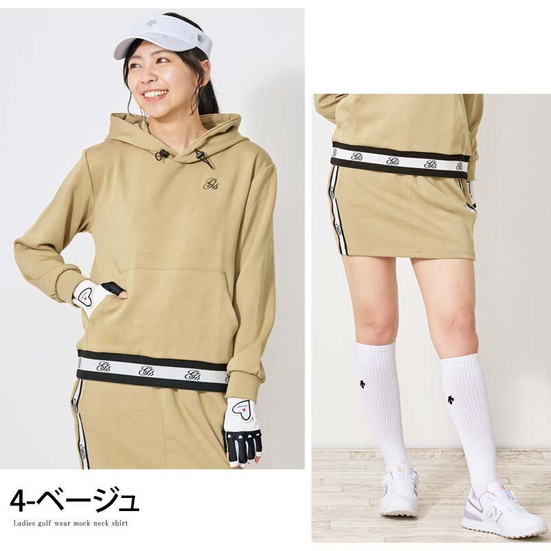 ゴルフウェア レディース 上下セットアップ gs GOLF スウェット ゴルフウェア レディース 上下セットアップ gs GOLF スウェット