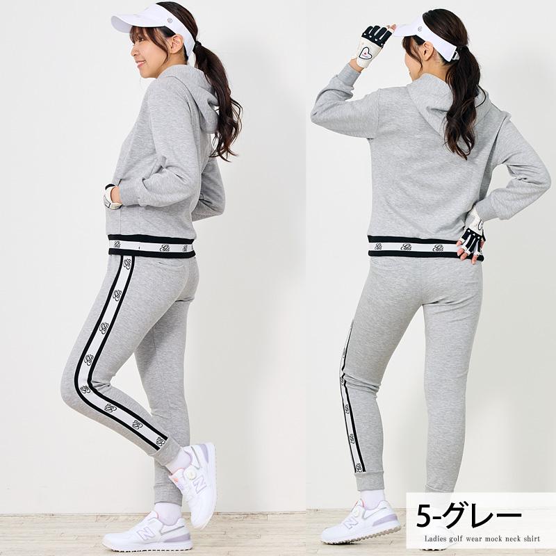 ゴルフウェア レディース 上下セットアップ gs GOLF スウェット
