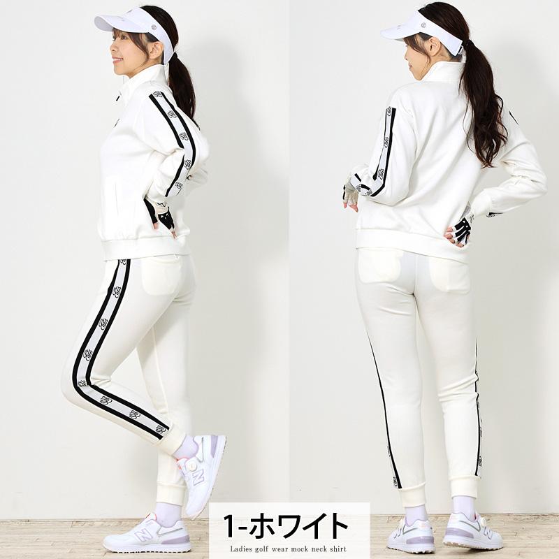 ゴルフウェア レディース 上下セットアップ gs GOLF ジップ