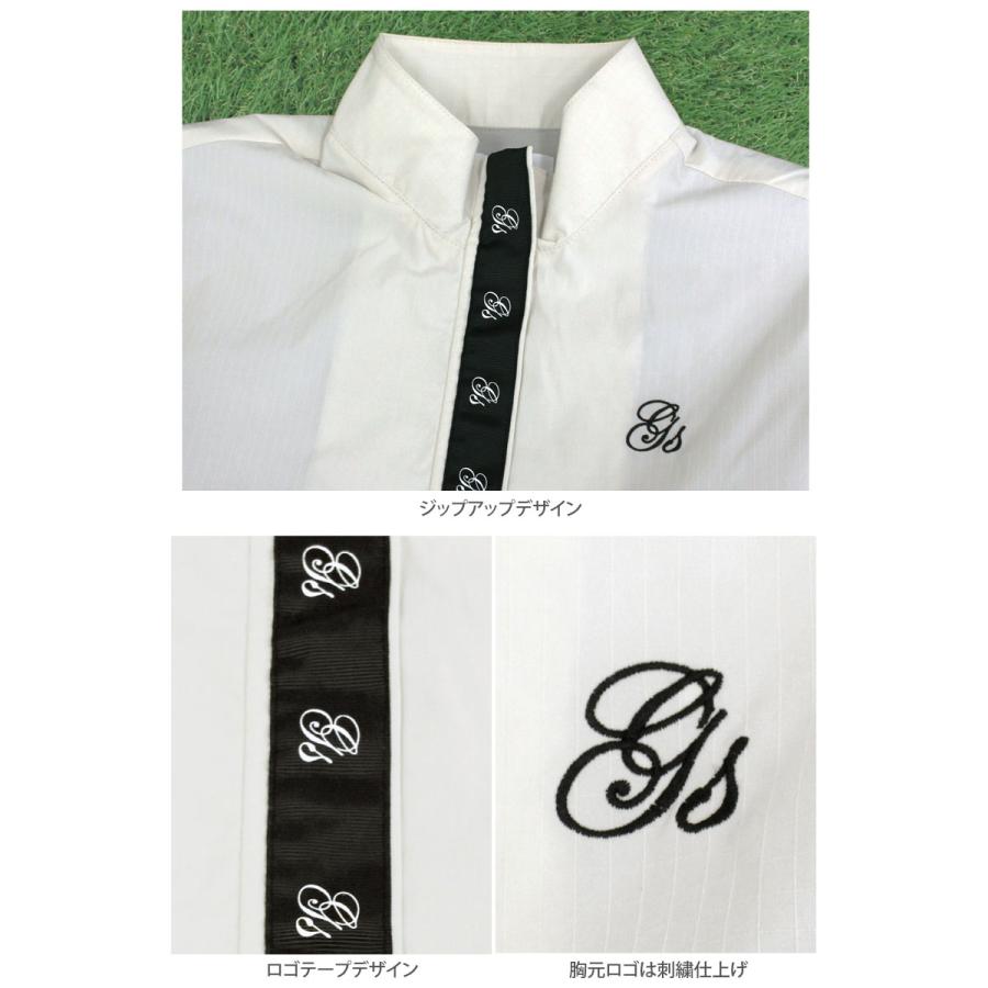ゴルフウェア レディース 上下セットアップ gs GOLF ジップアップ