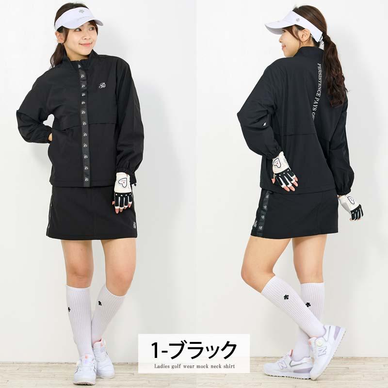 ゴルフウェア レディース 上下セットアップ gs GOLF ジップアップ