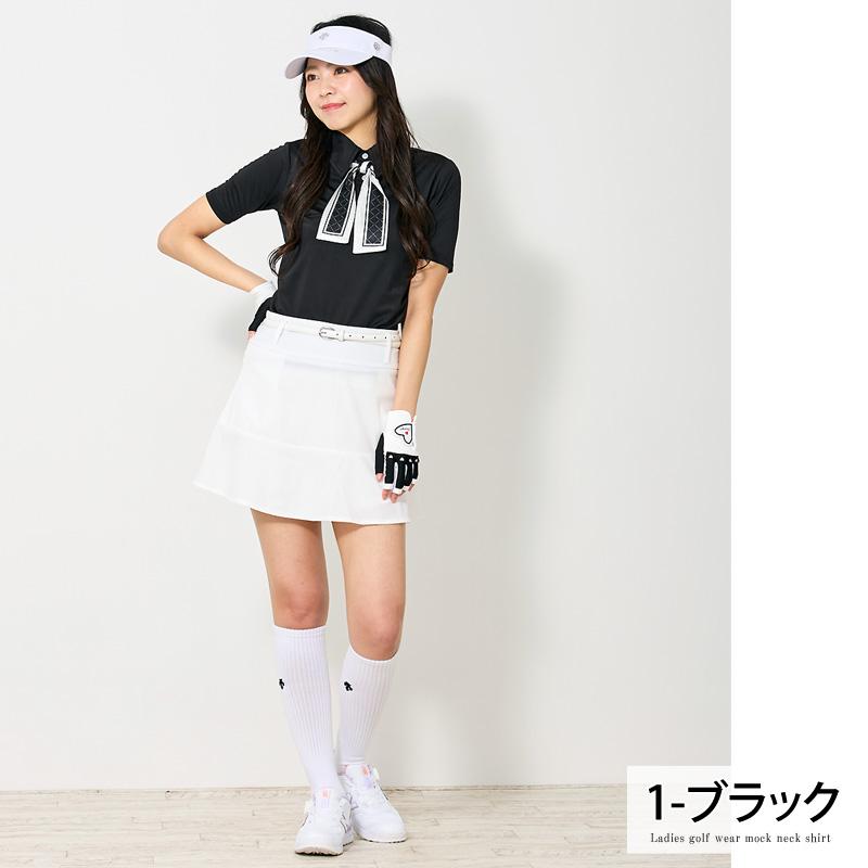 Malbon レディース 無袖ポロシャツ ニットトップス通気快適ゴルフ女子人気⭐ マルボン レディース ゴルフウェア 長袖ニットポロシャツ Malbon