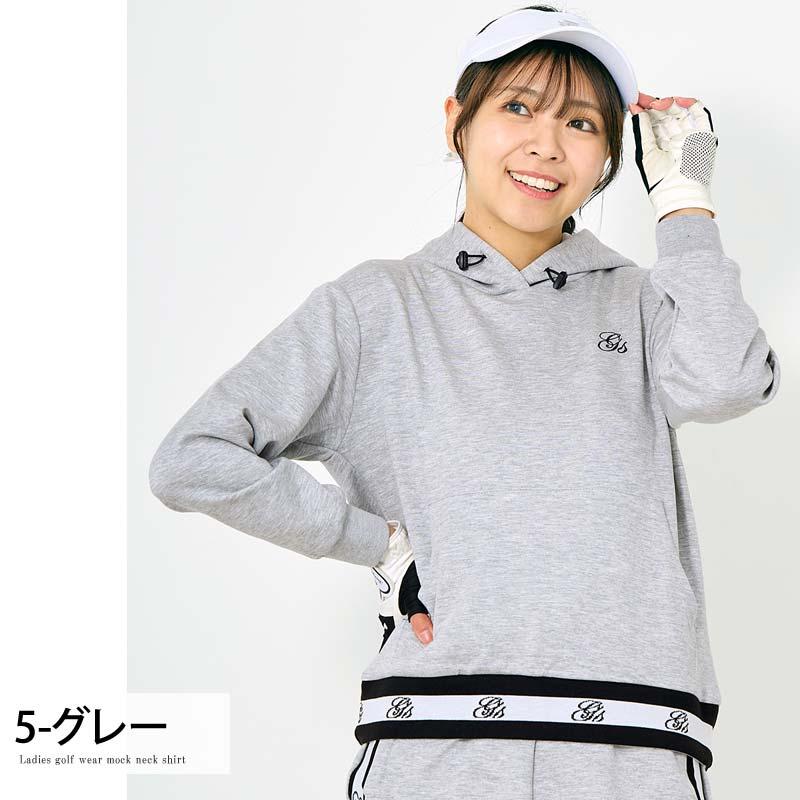 ゴルフウェア レディース gs GOLF プルパーカー フーディー
