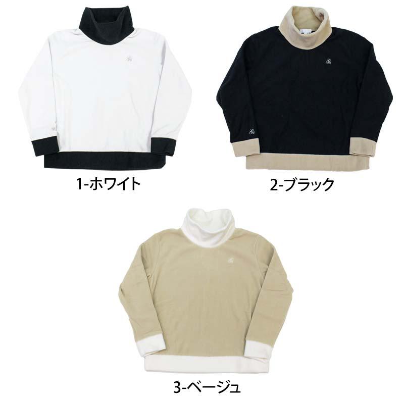ゴルフウェア レディース gs GOLF フリース ニットセーター オフ
