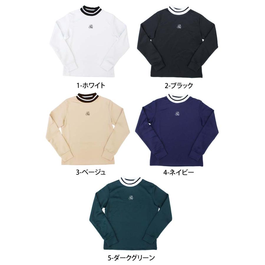 ゴルフウェア レディース モックネック gs GOLF ポロシャツ ハイネック