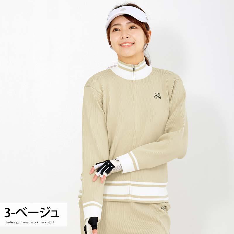 ゴルフウェア レディース gs GOLF ジップアップニットジャケット