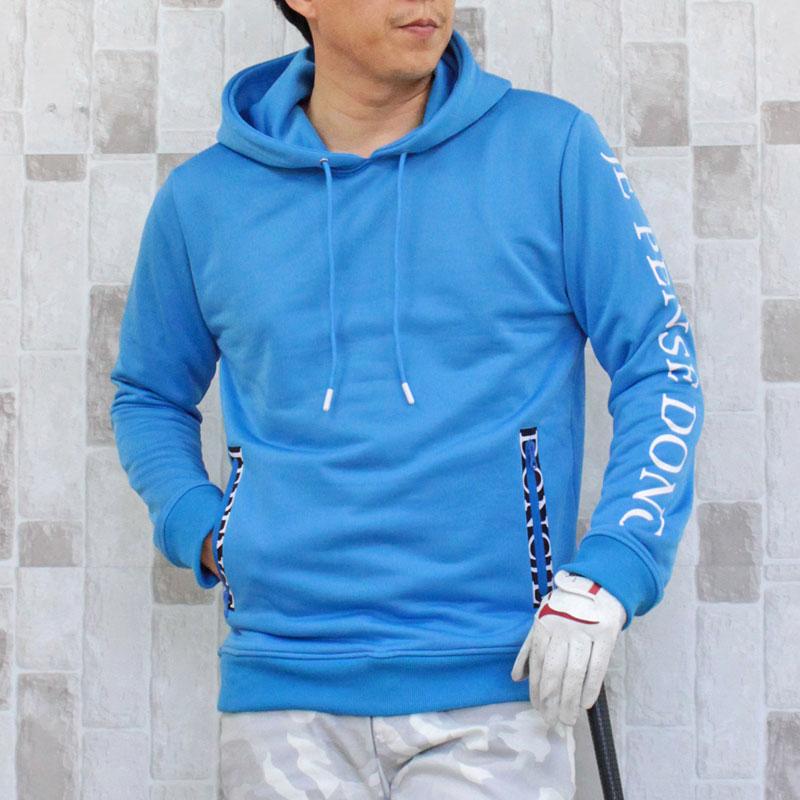 ゴルフ パーカー トレーナー メンズ ゴルフウェア トップス ロゴ