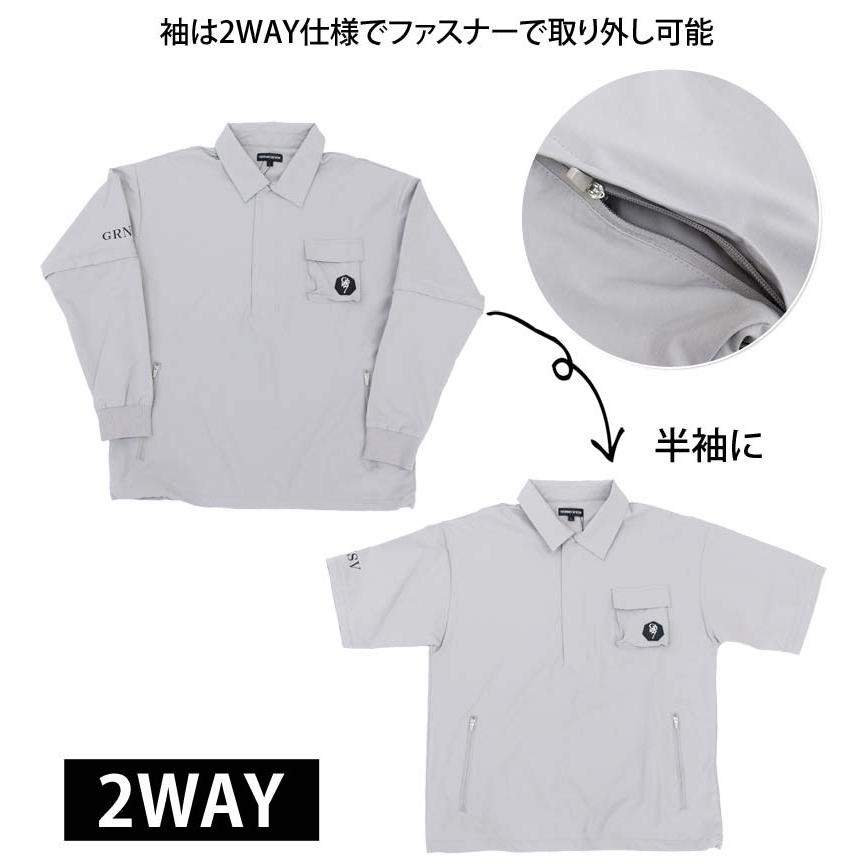 ゴルフウェア メンズ GIORNO SEVEN ジョルノセブン 2WAY