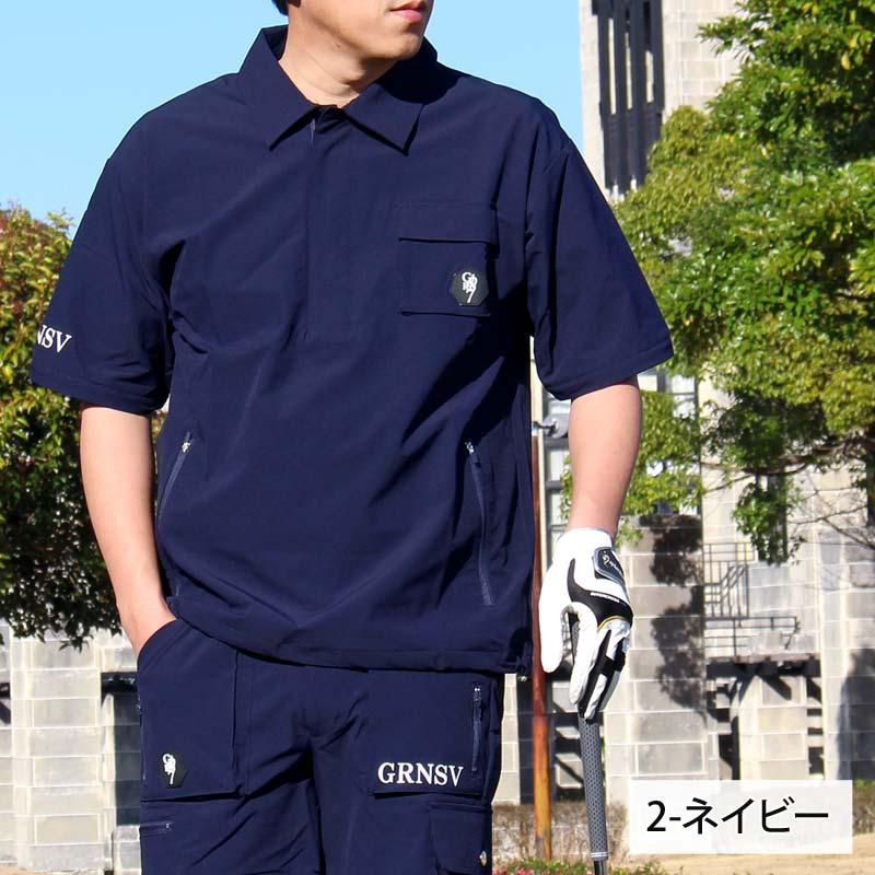 SUNRISE コラボポロシャツ 2枚セット ゴルフウェア メンズ GIORNO SEVEN ジョルノセブン 2WAY