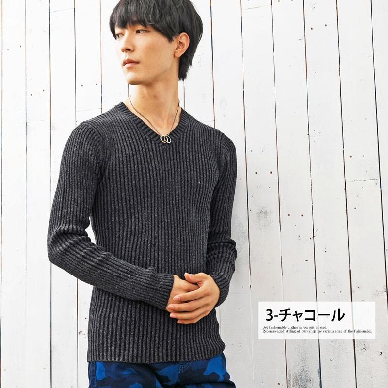 ニット メンズ Vネック セーター メンズニット ニットセーター リブニット 長袖 タイト 無地 テレコ 秋冬 トップス N Tops 65 Inase Casualinase カジュアルイナセ 通販 Yahoo ショッピング
