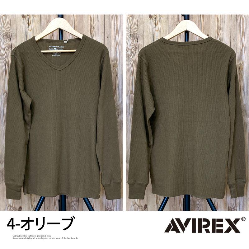 AVIREX（アヴィレックス） アビレックス ロングTシャツ メンズ 長袖