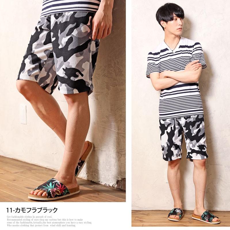 ハーフパンツ メンズ ショートパンツ スウェットパンツ イージーパンツ