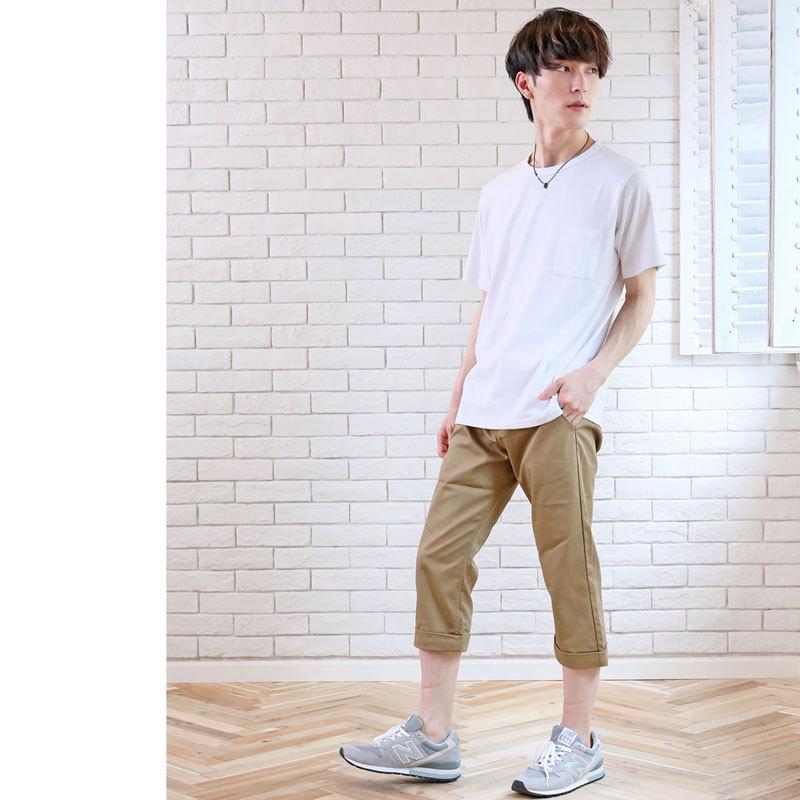 楽天市場 クロップドパンツ メンズ チノパン 7分丈 ショートパンツ ハーフパンツ ボトムス 短パン アンクル丈 アンクルパンツ カジュアルパンツ ゴルフウェア Aynaelda Com