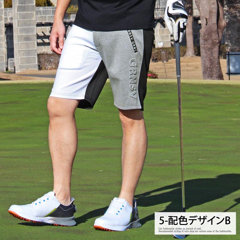 ゴルフパンツ メンズ ゴルフウェア GIORNO SEVEN ジョルノセブン 配色