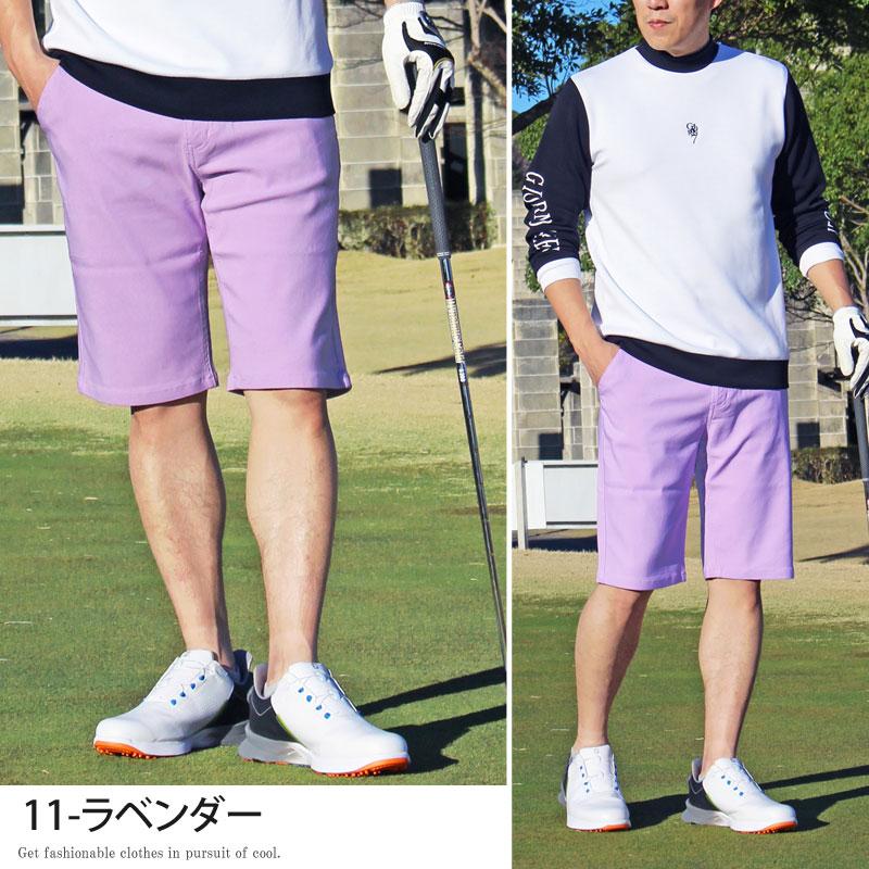 ゴルフパンツ メンズ ハーフパンツ ショートパンツ ゴルフウェア