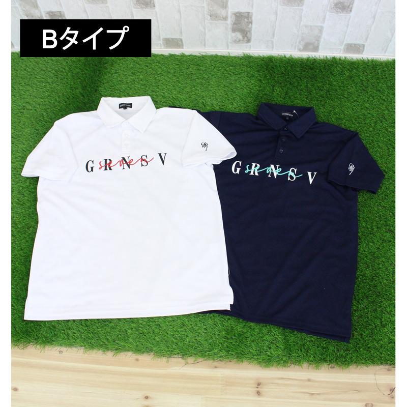 ゴルフウェア ポロシャツ メンズ GIORNO SEVEN ジョルノセブン ゴルフ 吸汗速乾ドライメッシュ ストレッチ 半袖 無地 ロゴプリント 刺繍 トップス 春夏 | ブランド登録なし | 07