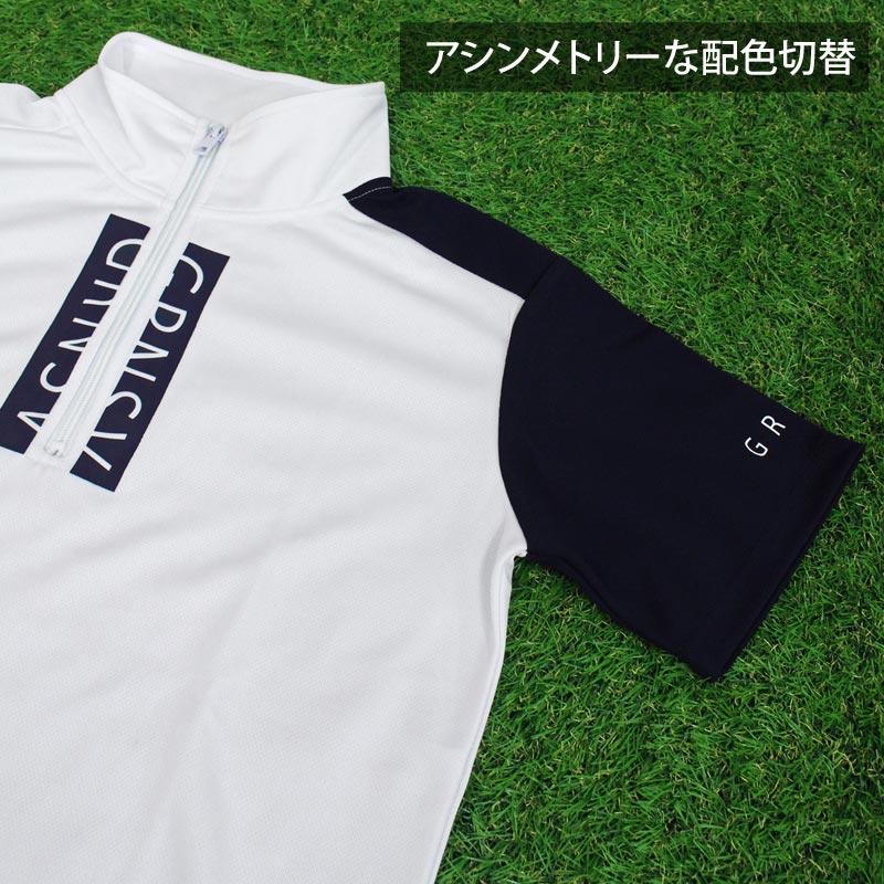ゴルフウェア ポロシャツ メンズ GIORNO SEVEN ジョルノセブン ハーフ