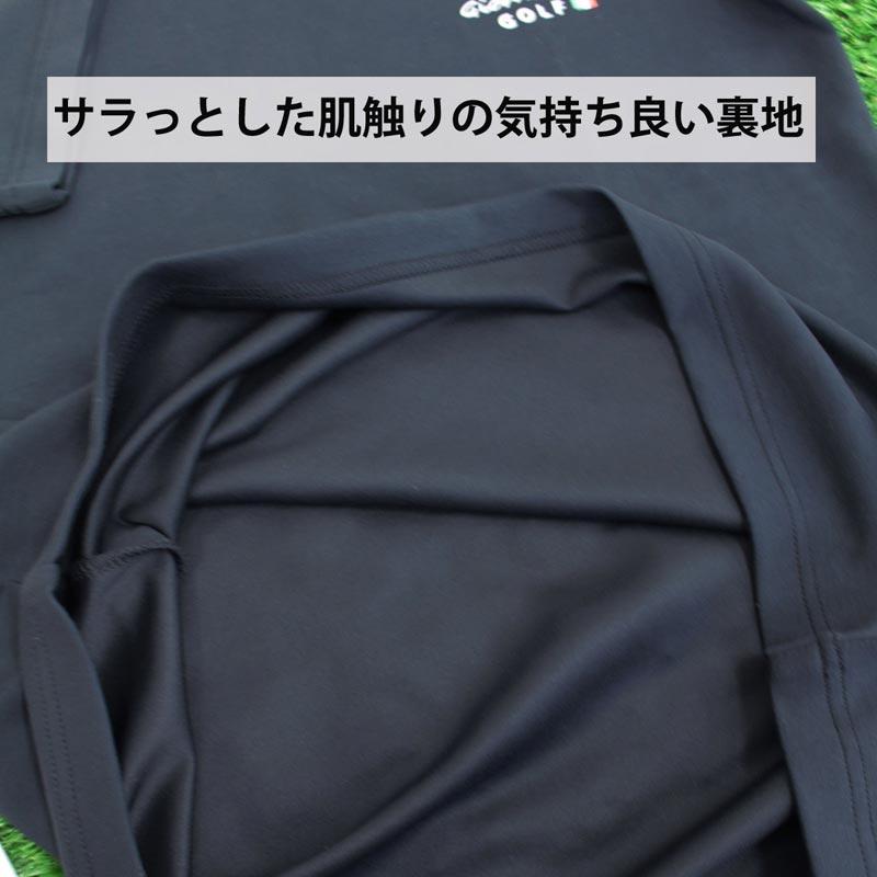 ゴルフウェア ハイネックシャツ メンズ モックネック 接触冷感 GIORNO SEVEN ジョルノセブン ストレッチ 半袖 無地 ロゴ 切替 トップス ポロシャツ 春夏｜tool-power｜24