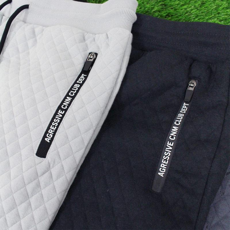 ゴルフウェア セットアップ メンズ 上下セット 暖かキルティング