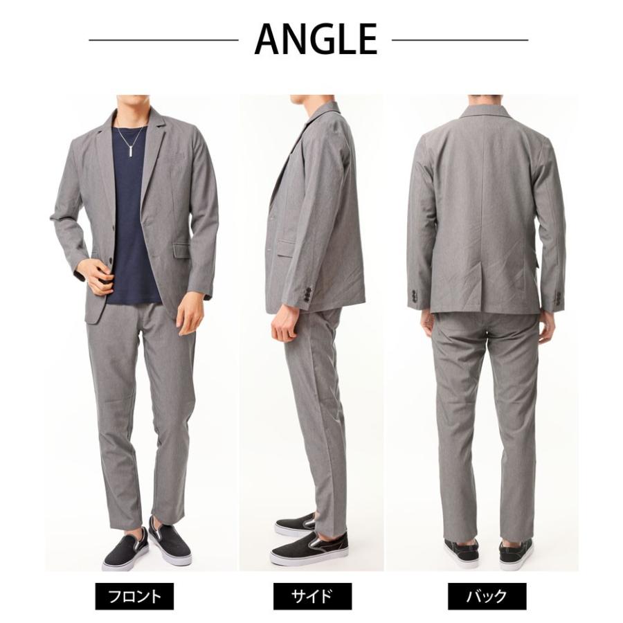 セットアップ メンズ カジュアルスーツ テーラードジャケット