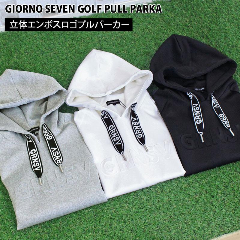 ゴルフウェア メンズ 上下セットアップ プルパーカー トレーナー