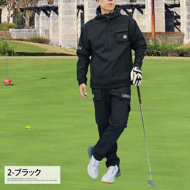 韓国　ゴルフウェア　上下セット　S ゴルフ 上下セットアップ メンズ ゴルフウェア GIORNO SEVEN ジョルノ