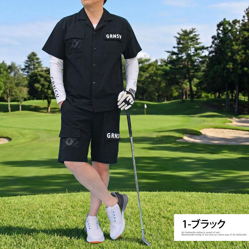ゴルフセットアップ メンズ 多機能 上下セット ゴルフウェア GIORNO