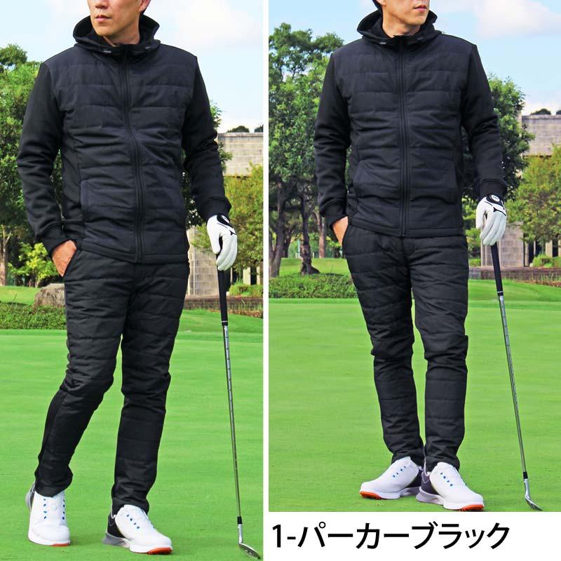 キャロウェイ ゴルフ セットアップ ダウンジャケット ダウンパンツ 上下 XL ゴルフウェア セットアップ メンズ 上下セット ダウンジャケット