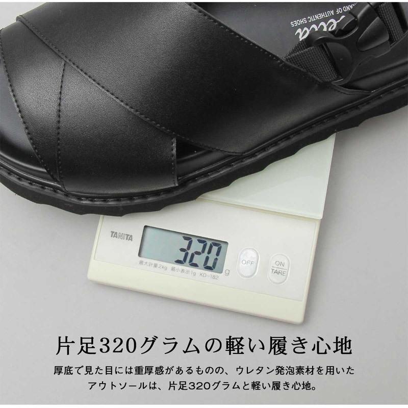 シャークソールクロスバンドサンダル おしゃれ 男女兼用 ユニセックス