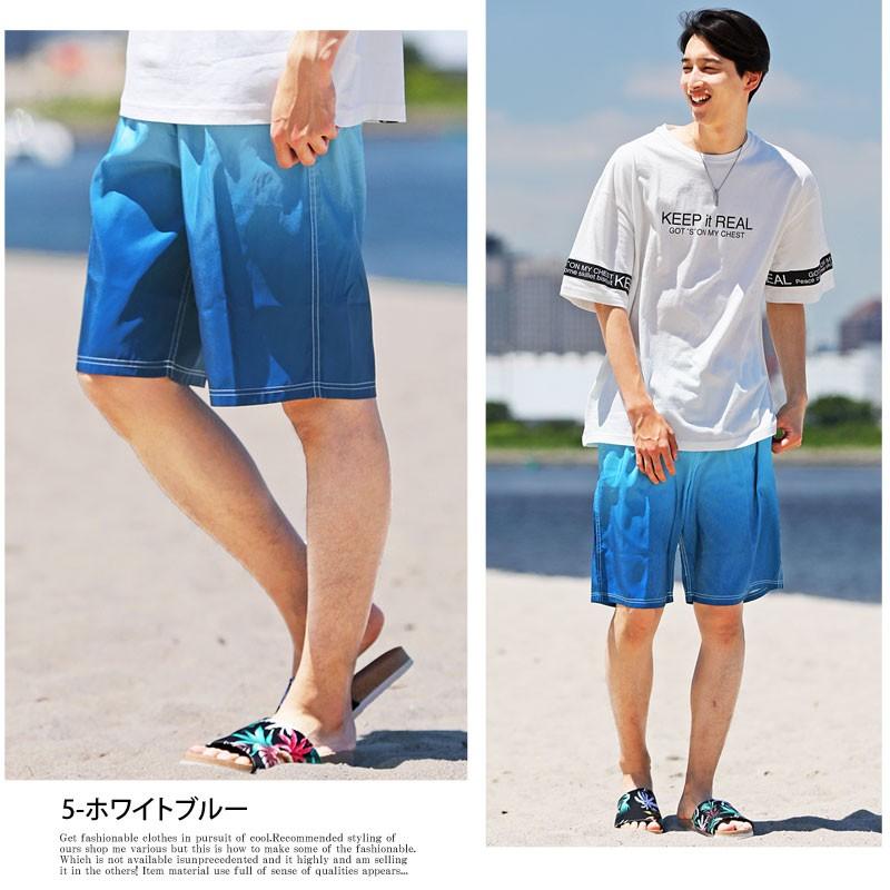 水着 サーフパンツ メンズ 海水パンツ 海パン 無地 男性用 セールsale Off シンプル スポーツ プール グラデーション 水泳 海水浴 フィットネス 夏新作
