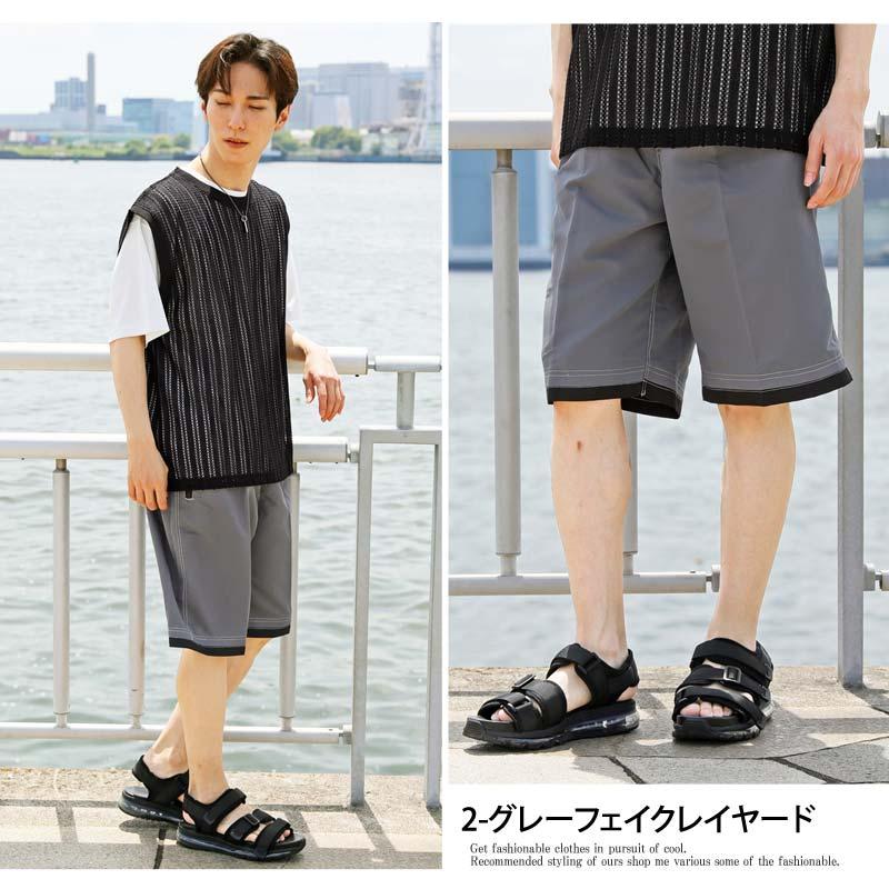 水着 メンズ サーフパンツ 海パン 海水パンツ スイムウェア 無地